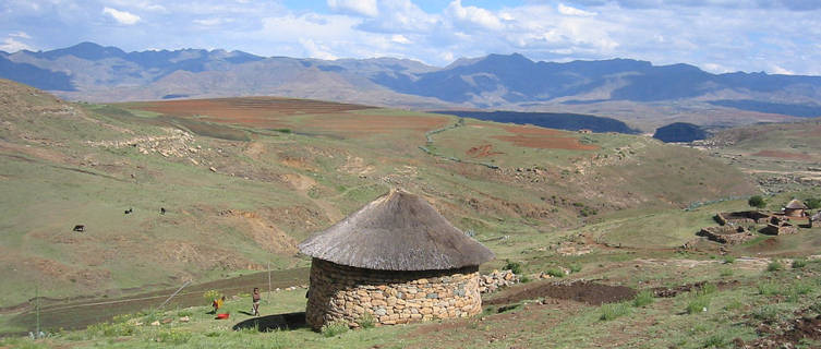 Lesotho mountain hut