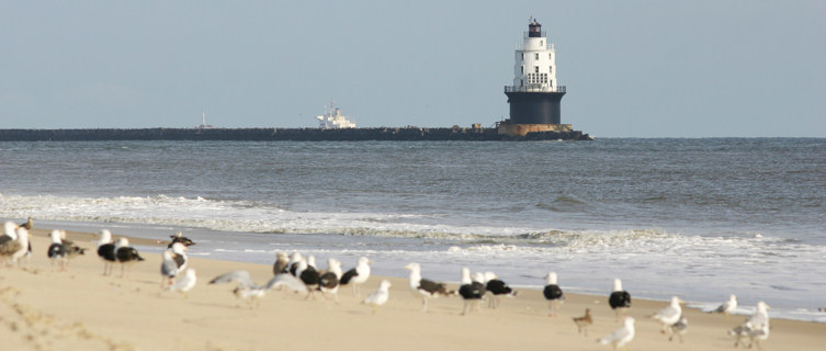 Lighthouse in Lewes, Delaware