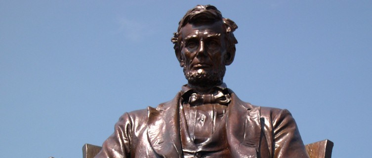 Lincoln at Hodgenville, Kentucky