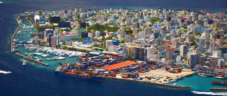 Male, capital of Maldives