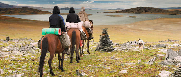 Mongolians are avid horseriders