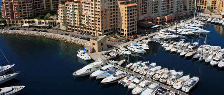 Monte Carlo harbour, Monaco