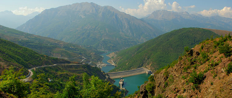 Mountains in northwest Albania