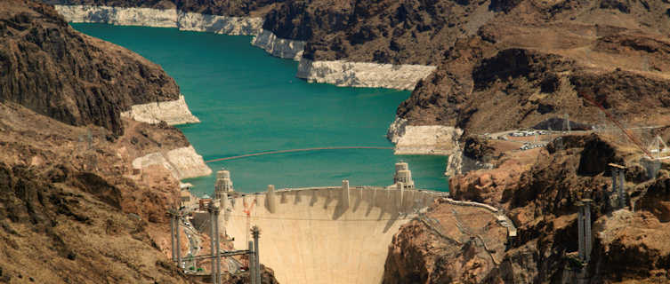 Nevada's Hoover Dam is a tourist spot