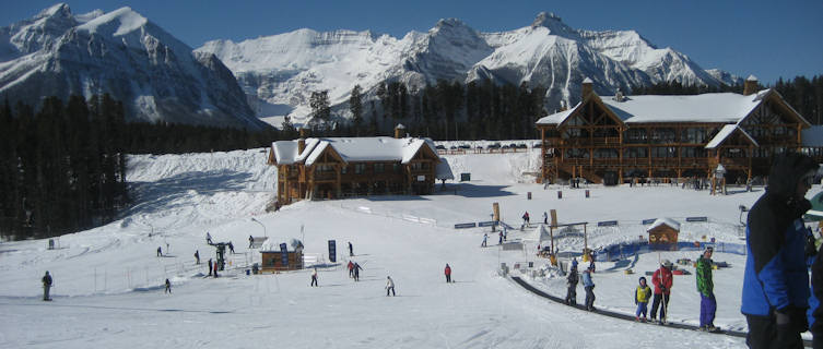 Nursery slopes at Lake Louise