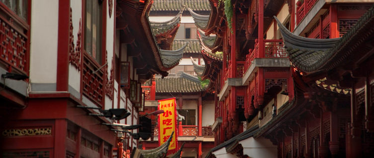 Old Chinatown in Shanghai