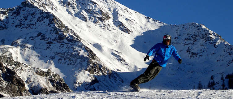 On the slopes, Sestriere