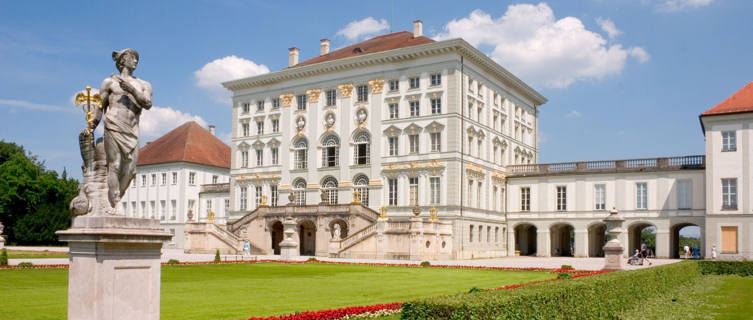 Park in Nymphenburg Castle, Munich