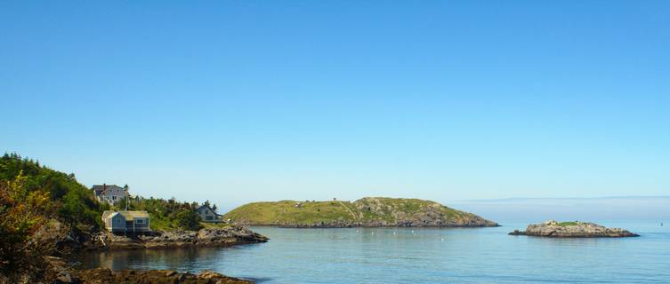 Peaceful Monhegan Island, Maine