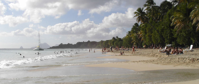 Plages des Salines, Martinque