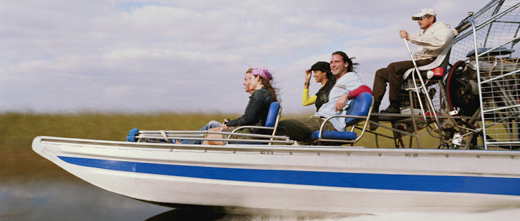 Race through Florida's Everglades