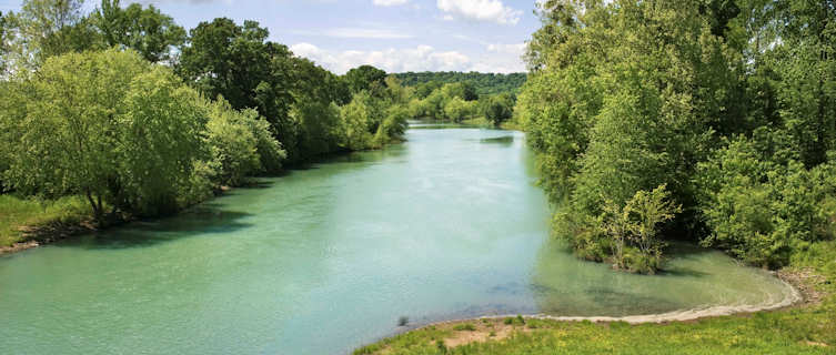 River in Ozark Mountains, Arkansas