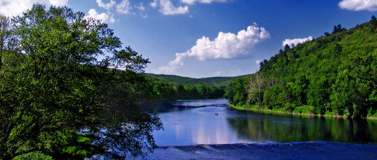 River view in Delaware