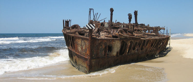 Shipwreck on Fraser Island