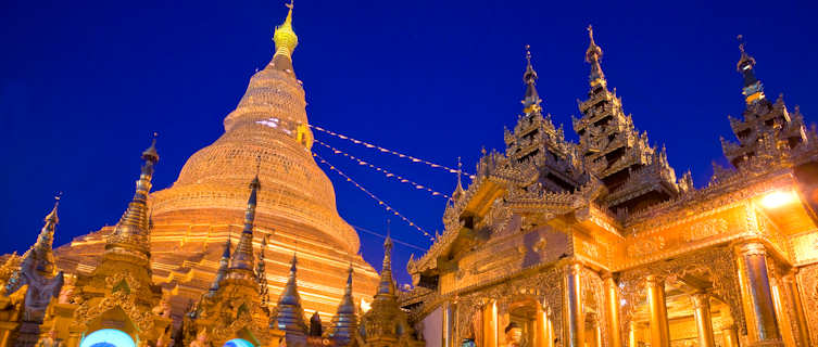 Shwedagon Pagoda, Yangon, Myanmar