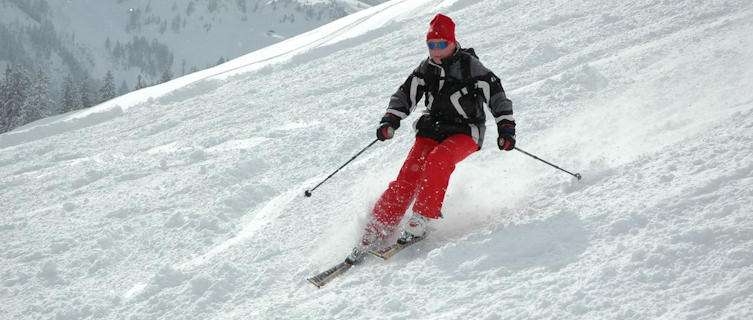 Skier, Saalbach