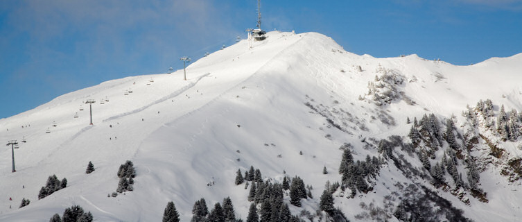 Slope in Villars, Switzerland