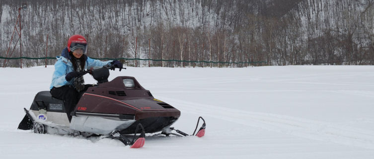 Snow mobile, Furano