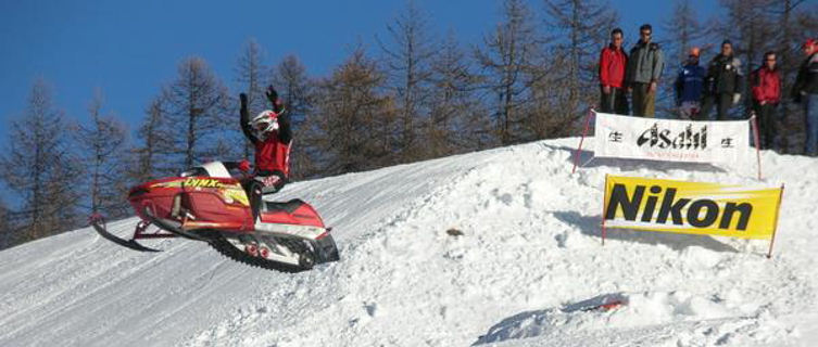 Snowmobiles, Sestriere