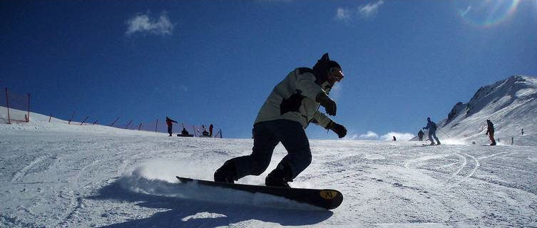 Snowboarder, Livigno