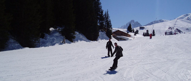 Snowboarders, La Tania