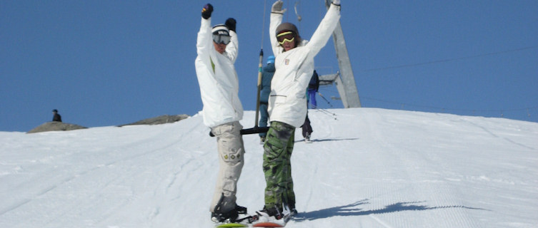 Snowboarders, Riksgränsen