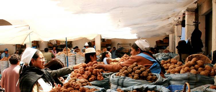 Sucre market, Bolivia