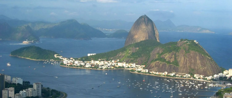 Sugarloaf mountain in Rio de Janeiro