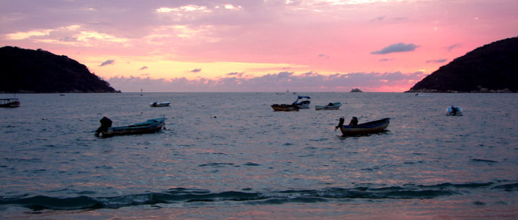 Sunset at Acapulco, Mexico