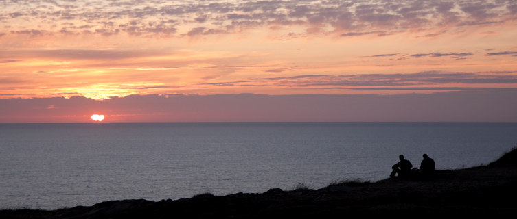 Sunset at Grosnez, Jersey