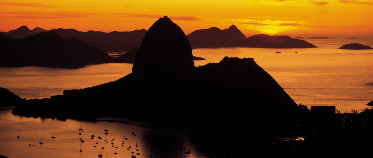 Sunset in Rio de Janeiro