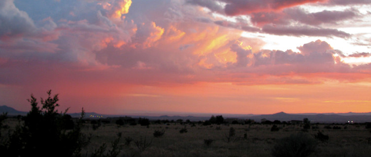 Sunset in Santa Fe