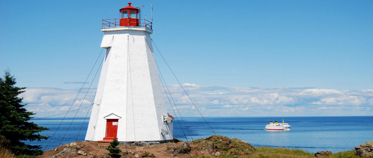 Swallowtail is one of many lighthouses in New Brunswick