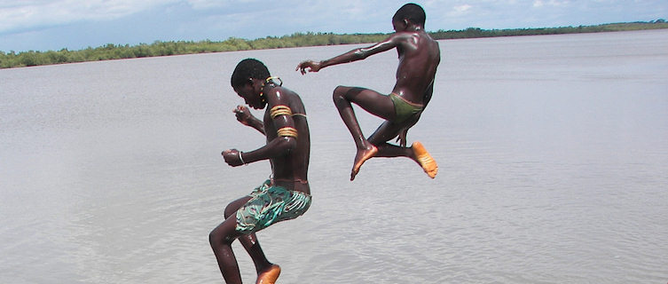 Take a refreshing dip in the Farim River