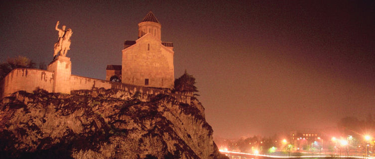 Tbilisi at night, Georgia