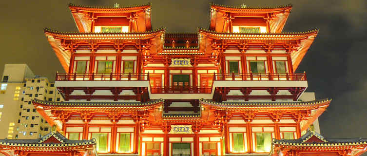 Temple, Chinatown, Singapore