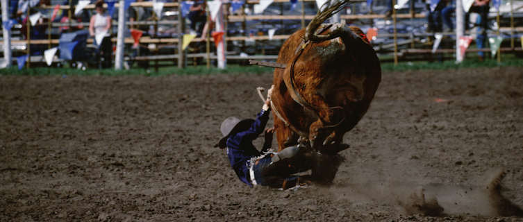 The Calgary Stampede in Alberta is legendary