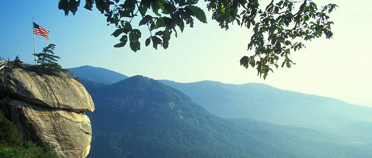 The Chimney at Chimney Rock Park, North Carolina