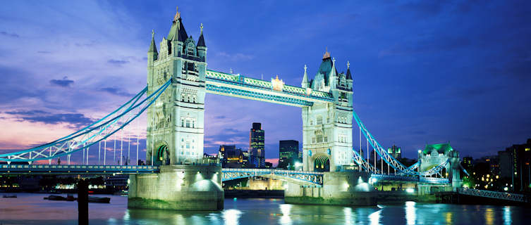 Tower Bridge at night