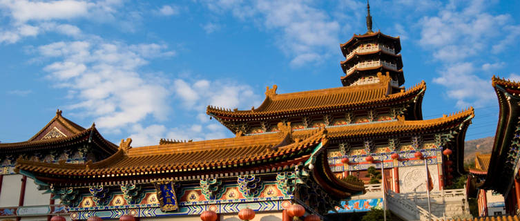 Traditional Chinese temple, Hong Kong