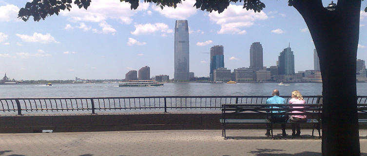 View of New Jersey from Battery Park