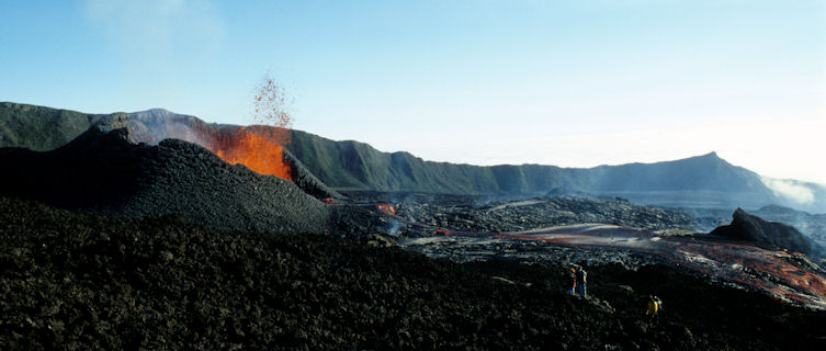 Volcanic 'Cirques' erupting, Reunion