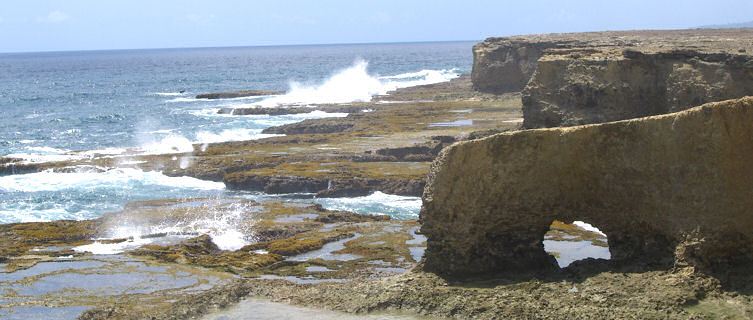 Wave-battered Atlantic Coast