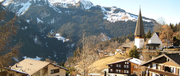 Wengen town