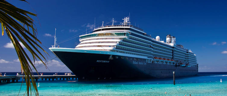 Westerdam docked at Grand Turk