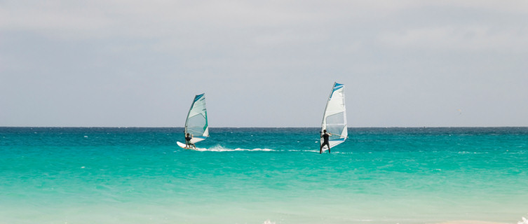 Windsurfers, Cape Verde