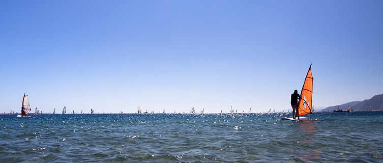 Windsurfing in Saudi Arabia