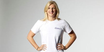 Olympic swimmer Rebecca Adlington