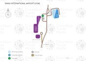 Samui Airport map