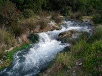 Relax in the warm waters at Thermopyles